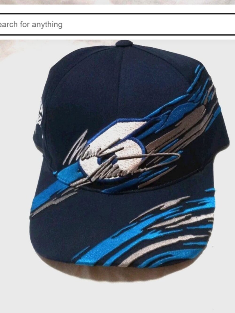 Vintage Mark Martin #6 Roush Racing NASCAR Trucker Hat Cap Embroidered Snapback